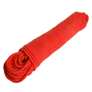 96 Foot Cotton Bondage Rope - Red