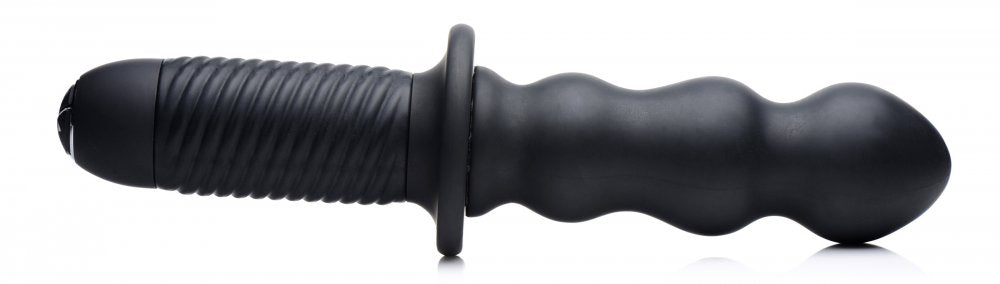 The Groove 10X Silicone Vibrator with Handle